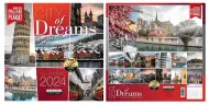 Kalendarz Classic A 2024 - Miasta marzeń