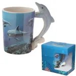 Kubek ceramiczny - Delfin - 2