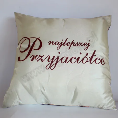 Poduszka duża - Najlepszej Przyjaciółce / Możesz na mnie polegać!