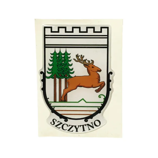 Naklejka 3D - Szczytno