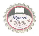 Otwieracz, podstawka, magnes 3w1 - Romek - 100% facet - 2