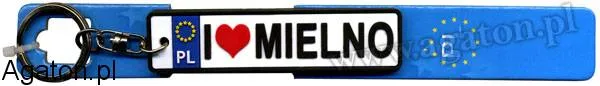 Brelok tablica - Mielno