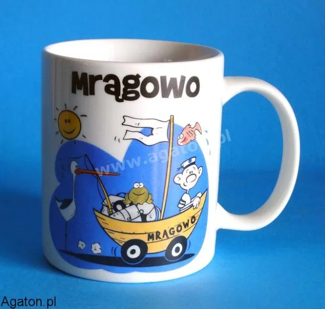 Mrągowo - kubek ceramiczny
