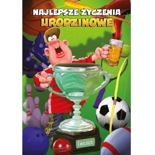 Karnet - Najlepsze życzenia urodzinowe. 1 miejsce