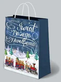 Torebka Kukartka L - Magicznych Świąt Bożego Narodzenia