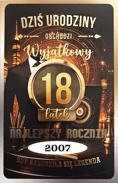 Karnet TOP - Dziś urodziny obchodzi wyjątkowy 18-latek