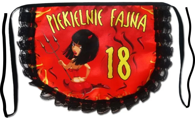 Fartuch koronkowy - Piekielnie fajna 18