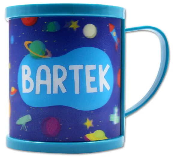 Kubek plastikowy 3D - Bartek