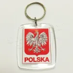 Brelok akrylowy - Godło Polska - 2