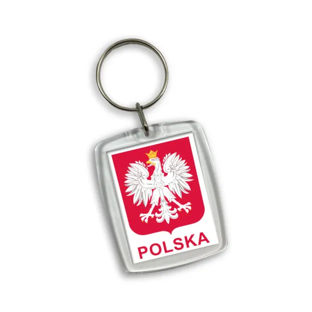 Brelok akrylowy - Godło Polska