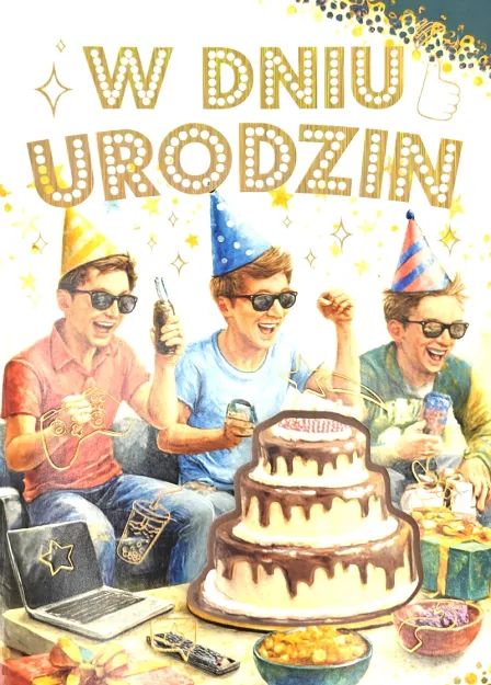 Karnet 3K - W dniu urodzin (impreza urodzinowa)