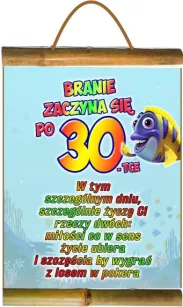 Dyplom z bambusem - Branie zaczyna się po 30-tce