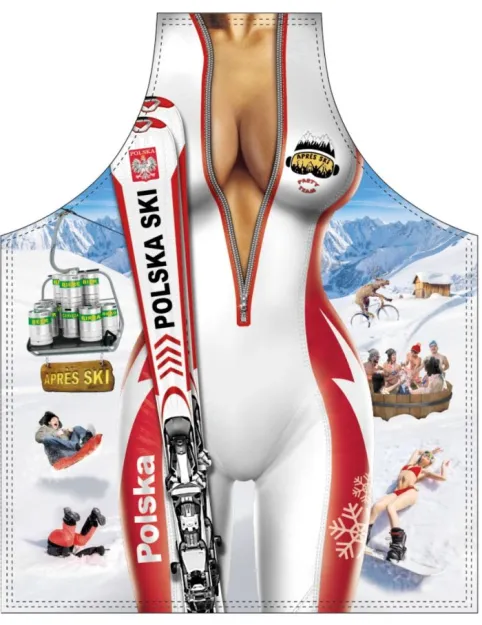 Fartuszek sexy - Narciarka - Polska ski