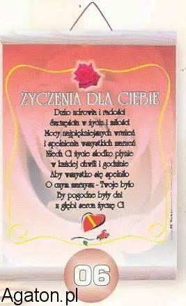 Dyplom - Życzenia dla ciebie - uniwersalny