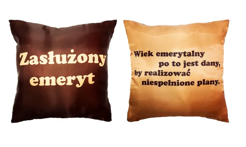 Poduszka średnia - Zasłużony Emeryt. Wiek emerytalny po to jest dany...