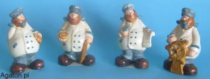 Marynarz - figurka ceramiczna