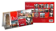 Kalendarz biurkowy 2024 - Miasta marzeń