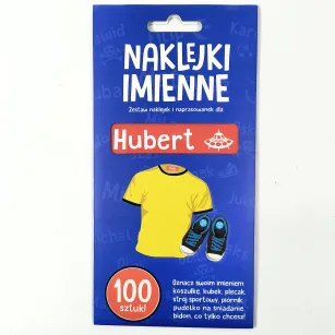 Naklejki imienne 100 szt. - Hubert
