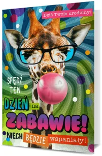 Karnet HM - Dziś Twoje urodziny! Spędź ten dzień na zabawie!