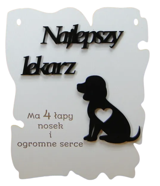 Deseczka papirus - Najlepszy lekarz. Ma 4 łapy, nosek i ogromne serce.