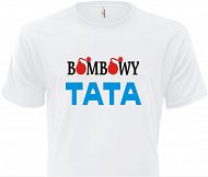 Koszulka biala - Bombowy Tata
