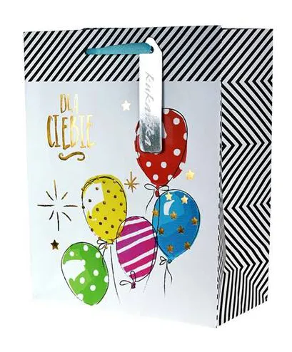 Torebka Kukartka XL - (balony) Dla Ciebie