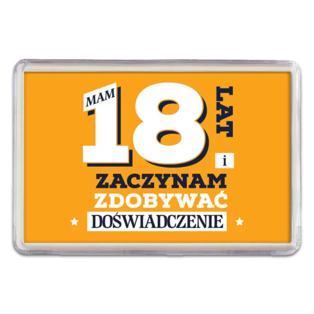 Magnes - (pomarańczowy) Mam 18 lat i zaczynam zdobywać doświadczenie