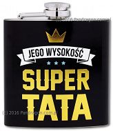 Piersiówka Royal - Jego wysokość Super Tata - najlepszy z najlepszych