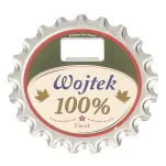 Otwieracz, podstawka, magnes 3w1 - Wojtek - 100% facet - 2