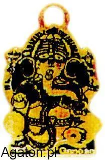 Amulet 30 - GANESA + rzemyk - gratis!