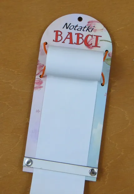 Notes rozwijany - Dla Babci