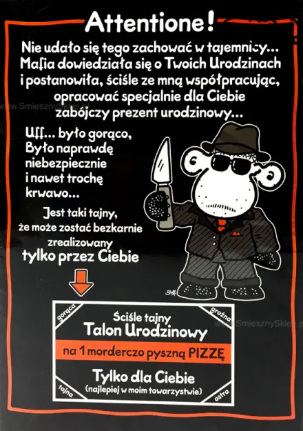 Karnet Sheepworld - Wszystkiego najlepszego z okazji urodzin!