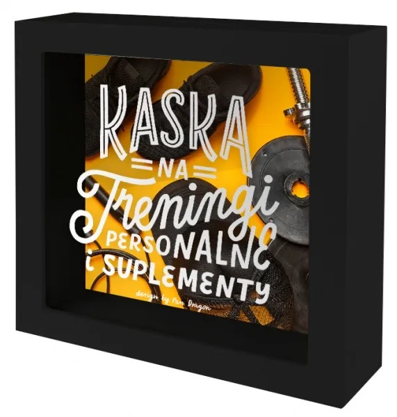Skarbonka home 2 - Kaska na treningi personalne i suplementy