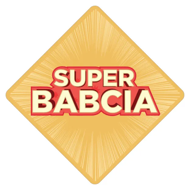 Tabliczka metalowa - Super Babcia