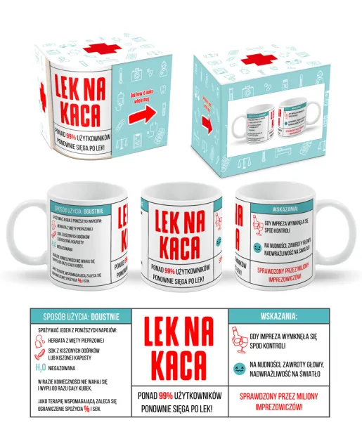 Kubek - Lek na kaca
