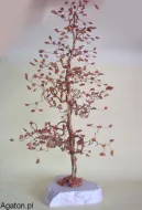 Drzewko szczęścia z bursztynów - gigant - 60cm
