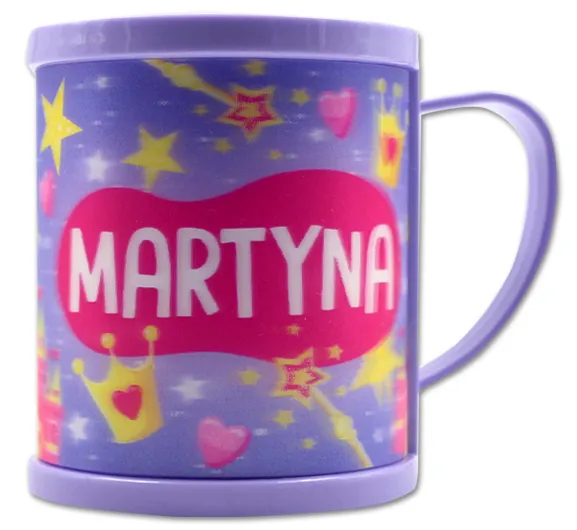 Kubek plastikowy 3D - Martyna