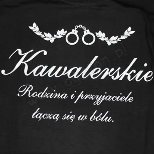 Koszulka - Kawalerskie - Rodzina i przyjaciele łączą się w bólu