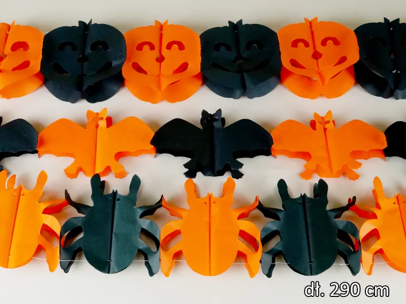 Girlanda papierowa - Halloween