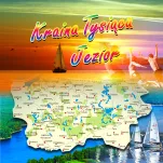 Poduszka obustronna, duża - Święta Lipka / Kraina Tysiąca Jezior - 2