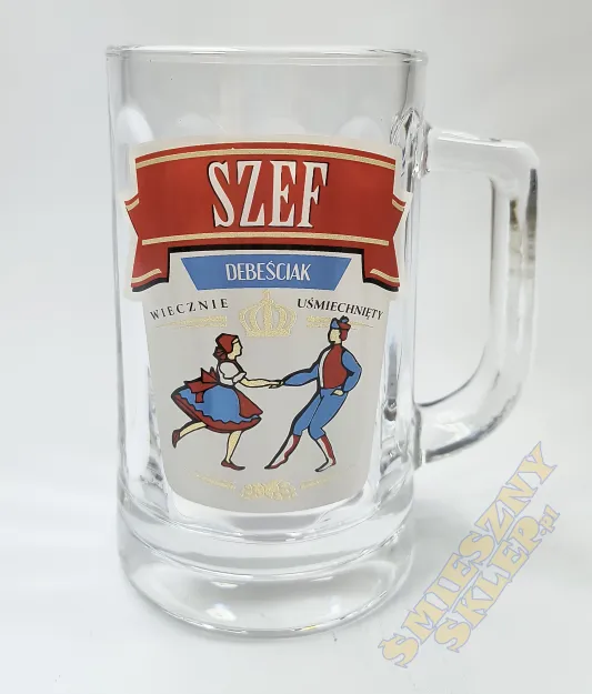 Kufel 0.3L - Szef Debeściak wiecznie uśmiechnięty