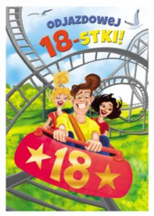 Karnet A5 - Odjazdowej 18-stki!