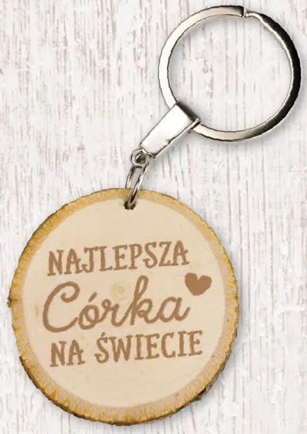 Eko brelok - Najlepsza Córka na świecie