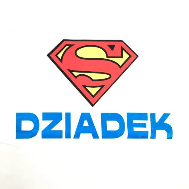 Koszulka biała - Super Dziadek