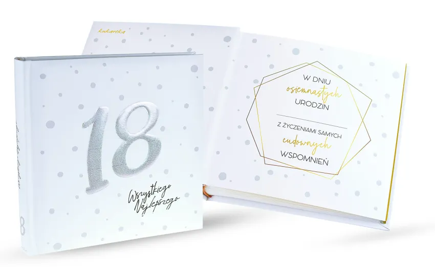 Album na zdjęcia HAS - 18 urodziny. Wszystkiego najlepszego.