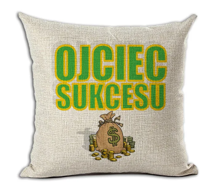 Poduszka len - Ojciec sukcesu