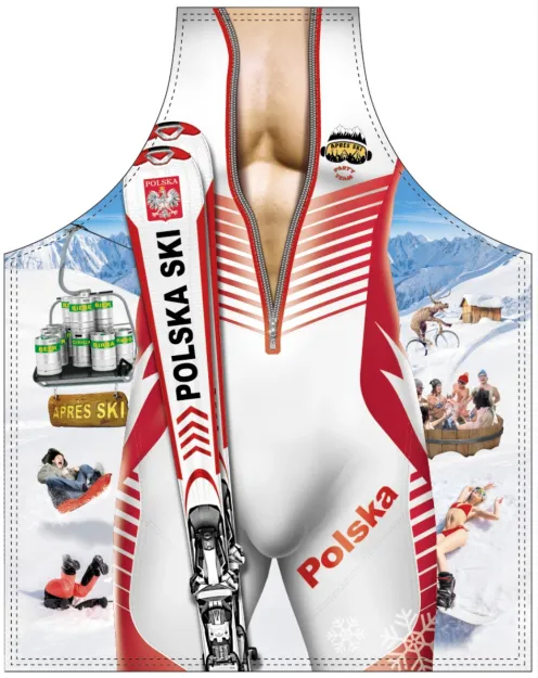 Fartuszek sexy - Narciarz - Polska ski