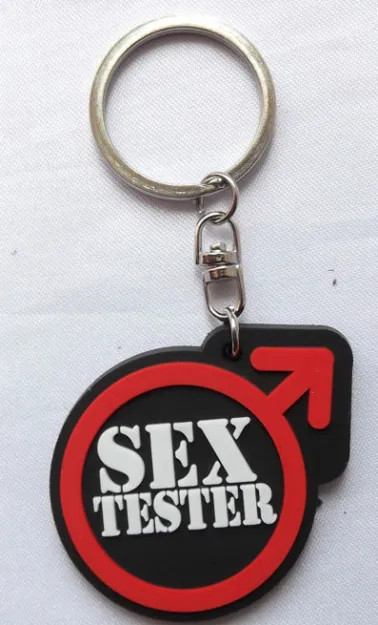 Brelok gumowy - Sex tester