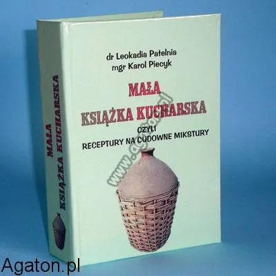 Książka mała, ze skrytką na drobiazgi - Mała książka kucharska