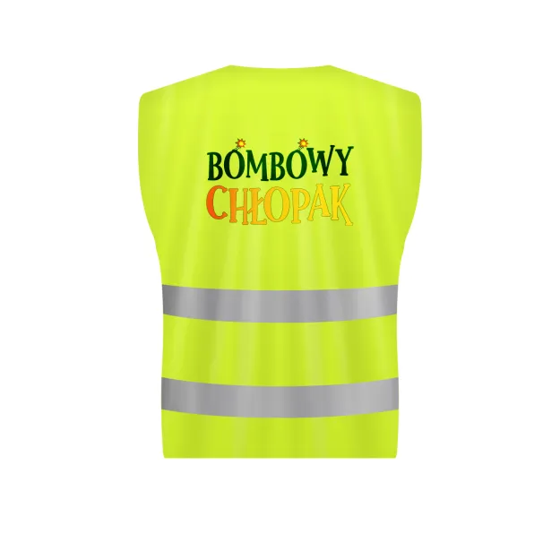 Kamizelka odblaskowa - Bombowy Chłopak